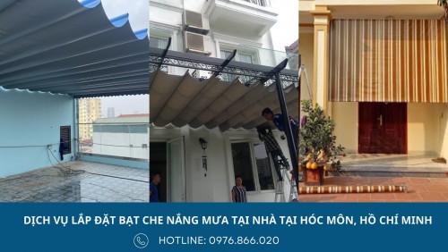 Làm bạt che nắng mưa tại Hóc Môn, Hồ Chí Minh với chi phí rẻ, chất lượng tốt
