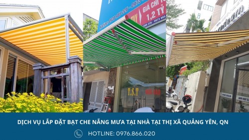 Làm bạt che nắng mưa tại Thị xã Quảng Yên, Quảng Ninh với chi phí rẻ, chất lượng tốt