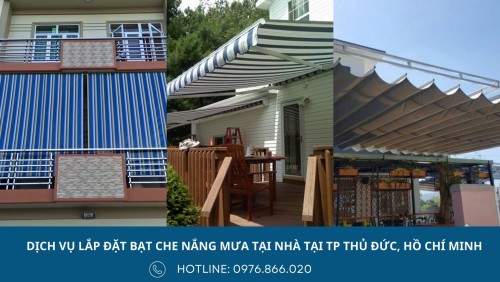 Làm bạt che nắng mưa tại Thành phố Thủ Đức, Hồ Chí Minh với chi phí rẻ, chất lượng tốt