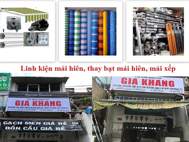 Sửa chữa bạt che nắng mưa, mái xếp, mái hiên, bạt tự cuốn uy tín, giá rẻ