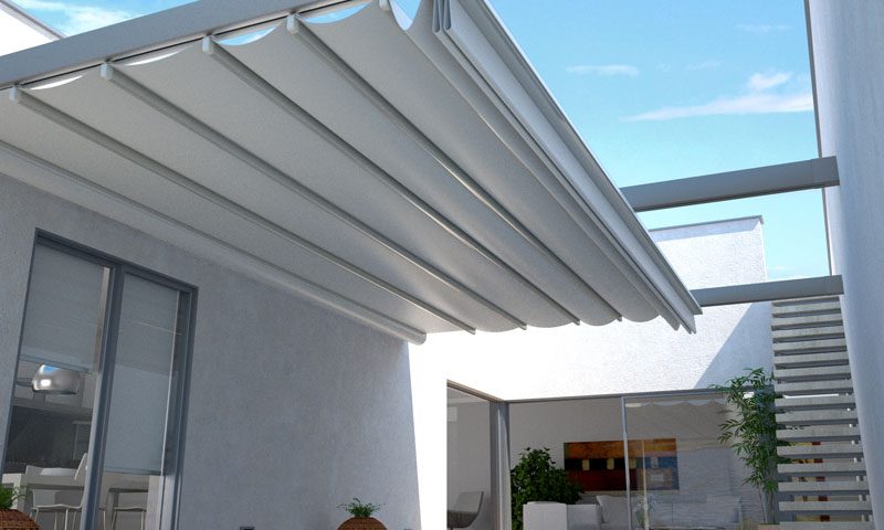 Bạt mái xếp lượn sóng chất lượng tốt