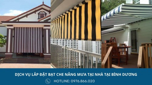 Làm bạt che nắng mưa tại Bình Dương với chi phí rẻ, chất lượng tốt