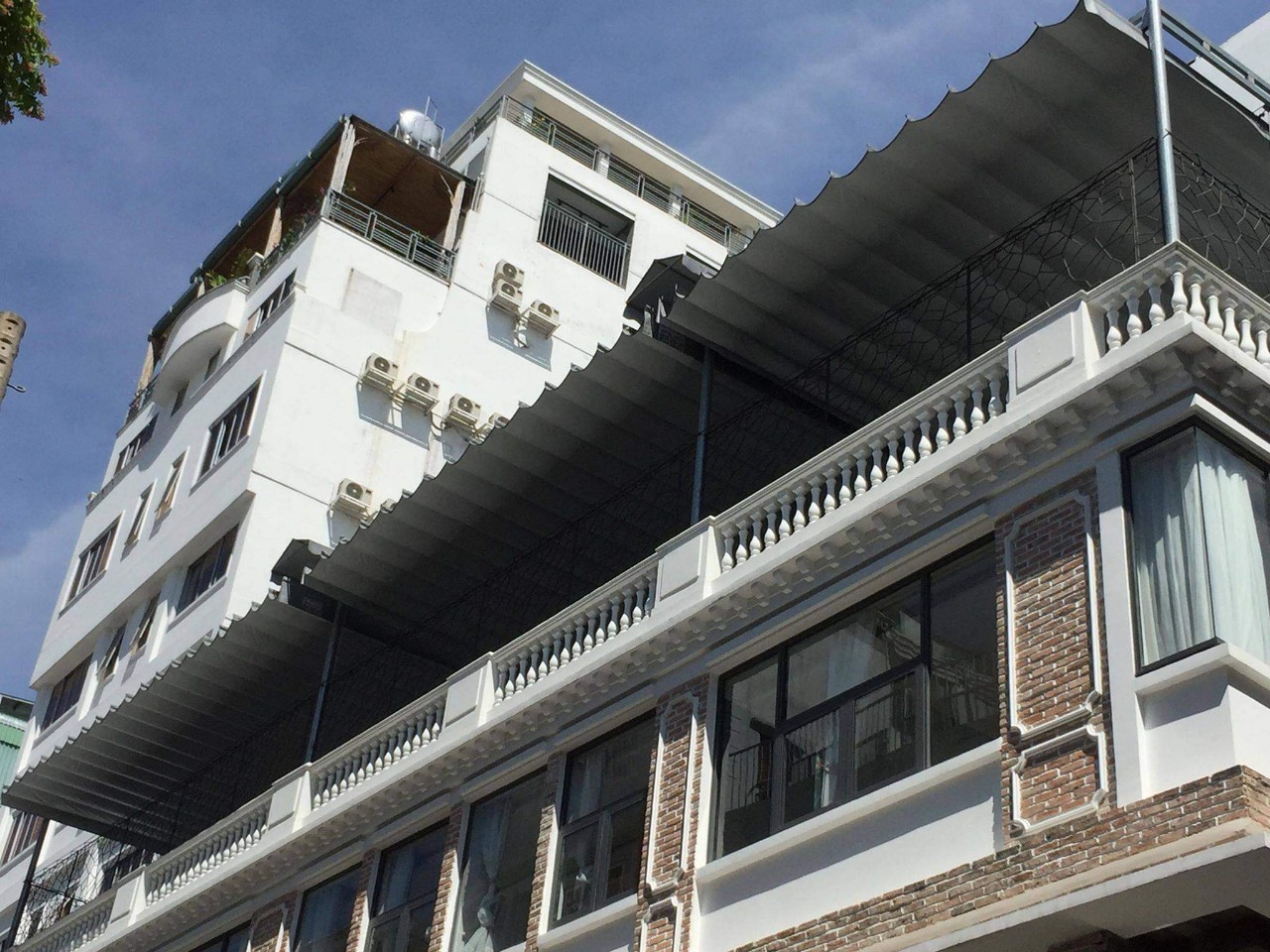 mái xếp chống nóng cho nhà cao tầng tại Biên Hòa